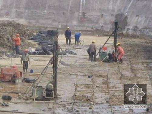 静海我公司承建北京房山区水池地基注浆加固工程